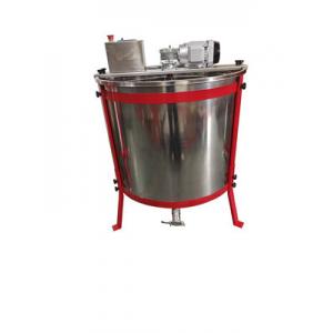 8 Frames Electric Honey Extractor With 4 Hinges On The Lid Of The Honey Extractor