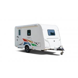 China 5665mm Length RV Travel Trailer Durable Travel Trailers With Electric Brake System supplier