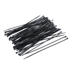 China 100 Pieces Nylon Zip Cable Ties Wraps High Tensile Strength OEM Service supplier