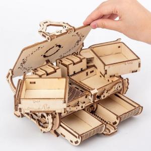 China Personality 3.94in Mechanical Wooden Puzzles Wooden Mechanical 3d Puzzles wholesale