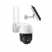 PAN TILT PTZ Security Camera Night Vision 1080P H264 H265 5W Solar