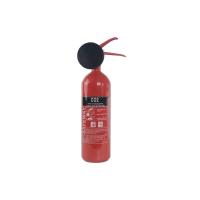 China 2kg Carbon Steel CO2 Fire Extinguisher Brass Valve And 140mm Outer Diameter on sale