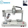 China 110-240v Voltage Double Platform Automatic Glue Dispensing Machine with R Rotary Axis and LCD Display wholesale