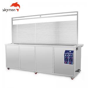 Double Tanks 330L Vertical Ultrasonic Blind Cleaning Machines 40KHz