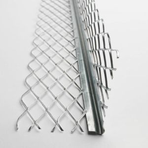 China Precision Stamped Diamond Pattern Stucco Metal Corner Bead With Consistent 90 Degree Angle wholesale