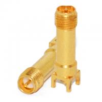 China RP Sma Female Base Antenna Adapter Straight Rf Base Solder Terminal Connectors on sale