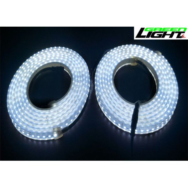 Luces de tira flexibles impermeables de IP68 LED 5500k-6000k DC 24V resistente a los choques