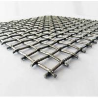 China Stainless Steel 14 Gauge Crimped Wire Mesh As Quarry Screen Infill Panel Filter Element on sale