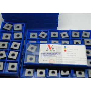 YG6 Tungsten Carbide Tool Inserts / Carbide Milling Inserts Dimensional Accuracy