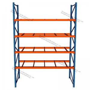 China Pallet Blue Adjustable Metal Shelves Warehouse Heavy Duty supplier