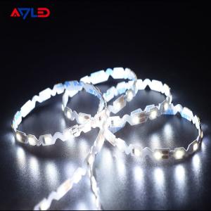 China Ultra Thin Bendable LED Strip Light S Shape SMD 2835 60LEDs 6mm DC12V 24V Flex Zig Zag LED Tape supplier