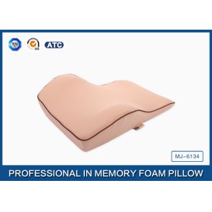 China Coxim ortopédico cervical do apoio da parte traseira da espuma da memória para a dor nas costas/alinhamento lombar supplier