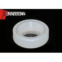China White Fuel Injector Round Nylon Spacers High Precision Size 13 X 8 X 4.75mm on sale