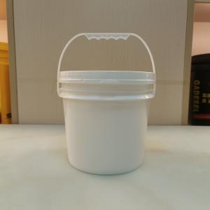 Polypropylene Plastic Bucket 5 Gallon Pails With Lid Acids Chemical Resistance