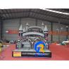 China Features PORTABLE Grey and Black Inflatable Obstacle Course with Blower 18x3.5m Customized wholesale