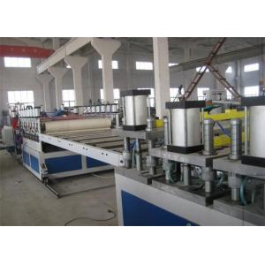 Waterproofin / Fire Retardant PVC Foam Board Machine PET Sheet Extrusion Line