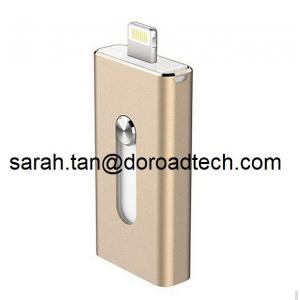 China i-Flash Drive Dual Ports Lightning Data for iPhone USB Flash Drive for PC/MAC 32GB Storage supplier