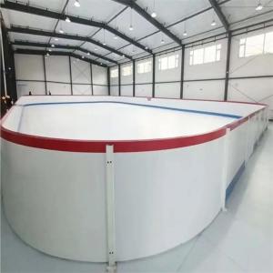 China High Density Polyethylene Ice Rink Railing Barrier Dasher Board HDPE Fence supplier