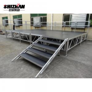 China Movable stage platform Concert Wooden Portable Stage Stairs supplier