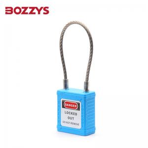 Industrial Cable Safety Padlocks Steel Wire Shackle Padlock ISO14001