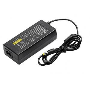 China Black Desktop AC DC Power Adapter With 100mvpp Ripple Noise , 85% Efficiency supplier
