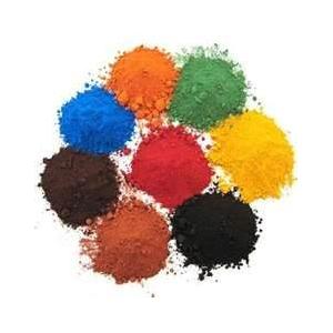 China matérias primas do pigmento do pó do amarelo do óxido de ferro (313, 920) Cas 20344-49-4 para a pintura a óleo supplier