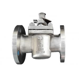 China Class 150 2-way Stainless Steel Valves Flanged Plug Valve ANSI / ASME B16.5 supplier