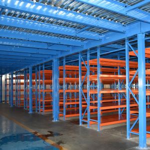 China Customizable Mezzanine Racking System Warehouse Storage Racks Powder Coated wholesale