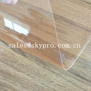 China Eco-Friendly Rigid Plastic Sheet PVC Film Sheet Super Clear PVC Film Thin supplier