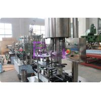 China Stainless Steel Carbonated Drink Filling Machine , CSD Bottle Automatic Capping Machine on sale