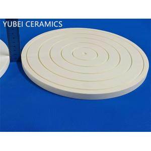 China Durable Mechanical Alumina Ceramic Plates , Ceramic Insulation Sheets With Grooves supplier