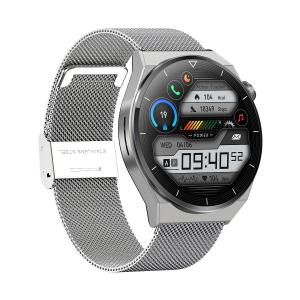 Durable Waterproof Test Heart Rate Blood Pressure Wireless Charging 390*390 HD Display Smart Watch