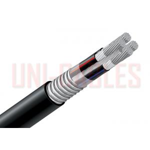 4 / C AL 600V XLPE PVC Power Cable , XHHW - 2 AIA Type MC Electrical Cable