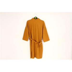 Womens Casual Long Sleeve Turtleneck Dress 98% Polyester 2% Elastane