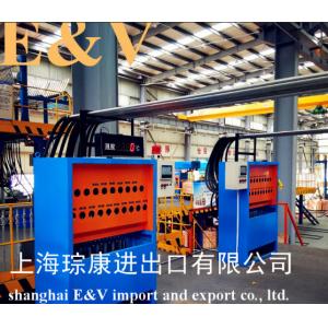 China 250KW 35×4 mm Copper Tube Upward Casting Machine 3000mt 150 mm/min supplier