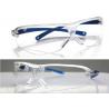 China Easy Bending PPE Safety Goggles / Cool Safety Glasses Anti Chemical Fluid wholesale