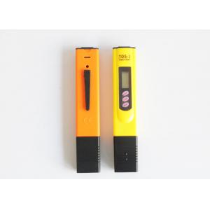 Water Hardness TDS Meter Tester , Portable Suspended Solids Meter 0-9990 PPM