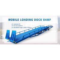 China 6t 8t 10t 12t Yard Forklift Ramp Loading and Unloading Container Loading Ramp on sale