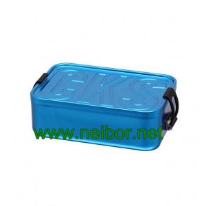 Aluminum lunch box ZOMBIE APOCALYPSE survival kit box with rubber seal ring