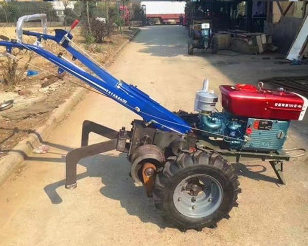 Two Wheel Walking Tractor Cable Pulling Machine For Cable Pulling Wire Rope