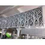 hollow pattern 3mm aluminum cladding panel with powder coated for facade curtain wall solid panel single panel