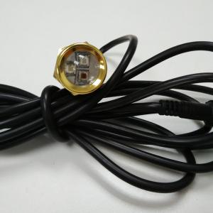 China High Lumen Brass Drain Plug Copper Boat Underwater LED Lights With CREE Chips 9W wholesale