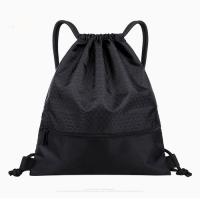 China Unisex Waterproof Drawstring Backpack Bag Oxford basketball bag backpack on sale