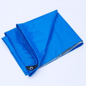 China Easy Folded PE Tarpaulin Sheet color Customized For Truck Cover / Boat Cover supplier