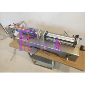 Single Head Liquid Filling Machine Semi-auto High Speed Easy Operation