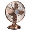 SAA 12inch metallic Retro Table Fan strong air cooling with Adjustable tilting