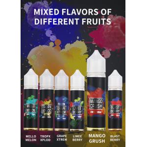 China E- Liquid Nic Salt Vape Juice With 3mg Nicotine Strengths Unique Flavor supplier