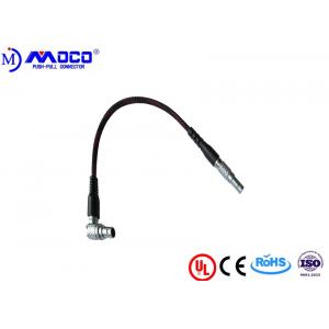 China Arri Wireless Focus Custom Cable Assemblies 4 Pin Right Angle Male To 4 Pin Cable supplier