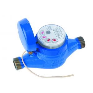 Dry Dial MultiJet Remote Reading Water Meter , Portable Water Flow Meter