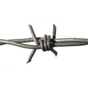 Single Double Twisted Barbed Wire Razor Barbed Wire PVC Coated Surface
